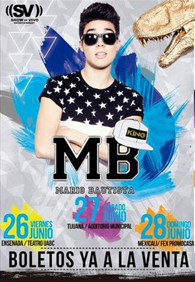 Concierto de Mario Bautista en Mexicali, Baja California, México, Domingo, 28 de junio de 2015