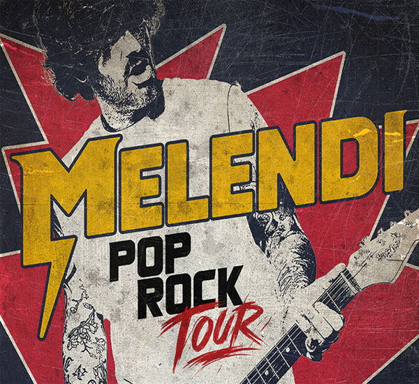 Concierto de Melendi, Pop Rock Tour, en Murcia, España, Domingo, 11 de octubre de 2026