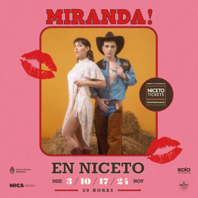 Concierto de Miranda en Buenos Aires, Argentina, Miércoles, 17 de noviembre de 2021