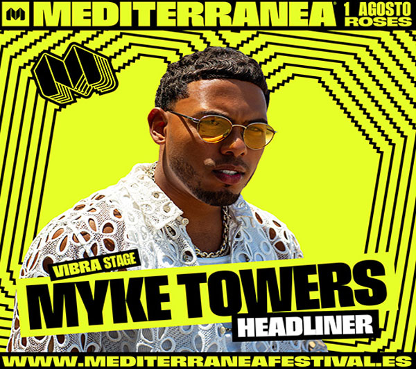 Concierto de Myke Towers en Roses, España, Sábado, 01 de agosto de 2026