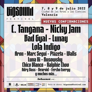 Concierto de C. Tangana en Valencia, España, Sábado, 09 de julio de 2022