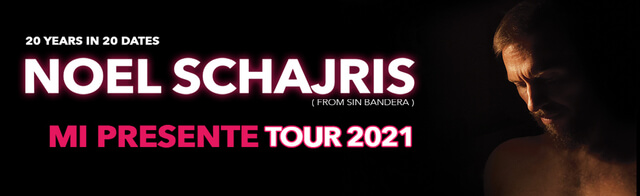 Concierto de Noel Schajris, Mi Presente Tour, en Santa Ana, California, Estados Unidos, Lunes, 15 de noviembre de 2021