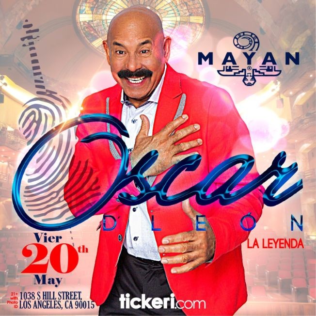 Concierto de Oscar D' León en Los Angeles (LA), California, Estados Unidos, Viernes, 20 de mayo de 2022