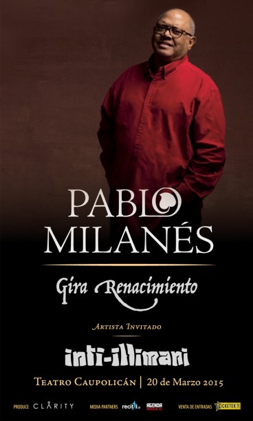 Concierto de Pablo Milanés en Santiago de Chile, Chile, Viernes, 20 de marzo de 2015