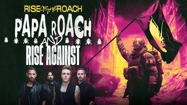 Concierto de Papa Roach, Rise of the Roach Tour, en Berlin, Alemania, Miércoles, 18 de noviembre de 2026