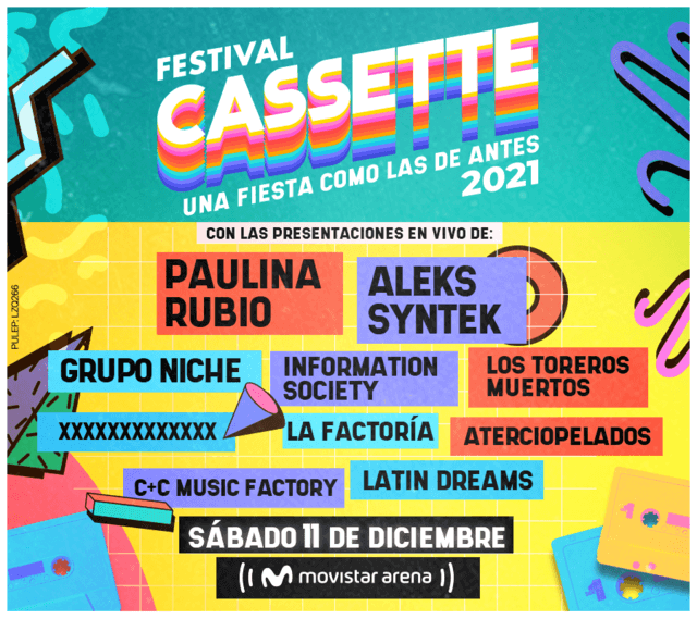 Concierto de La Factoría en Bogotá, Colombia, Sábado, 11 de diciembre de 2021