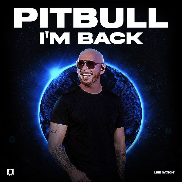 Concierto de Pitbull, I'm Back Tour, en Madrid, España, Jueves, 05 de noviembre de 2026