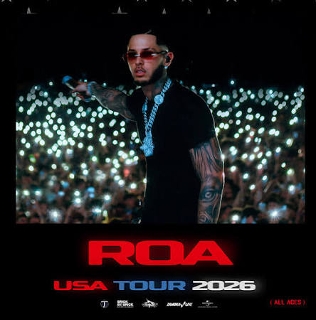 Concierto de ROA, ROA: USA Tour, en Boston, Massachusetts, Estados Unidos, Viernes, 23 de octubre de 2026