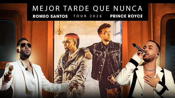 Concierto de Prince Royce, Mejor Tarde Que Nunca Tour 2026, en Santander, España, Domingo, 02 de agosto de 2026