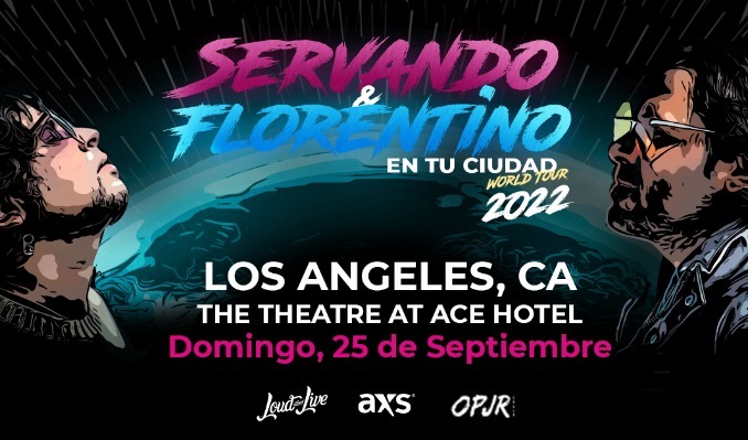 Concierto de Servando y Florentino en Los Ángeles, California, Estados Unidos, Domingo, 25 de septiembre de 2022