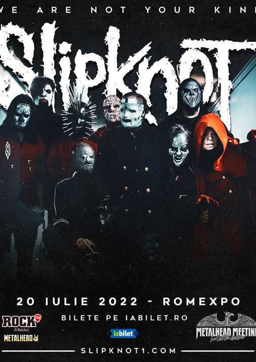 Concierto de Slipknot en Bucarest, Rumania, Miércoles, 20 de julio de 2022