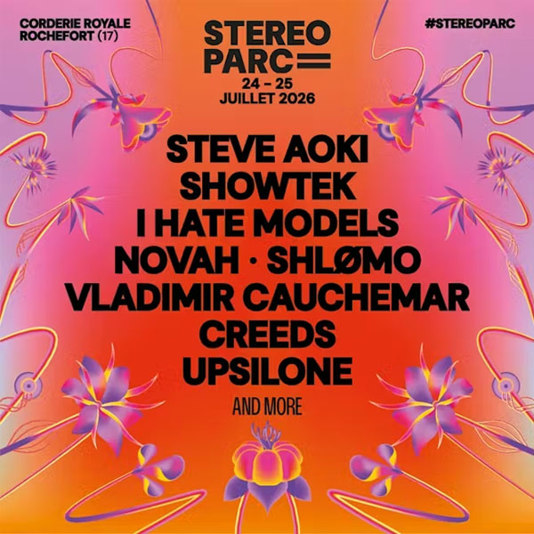 Concierto de Steve Aoki en Rochefort, Francia, Viernes, 24 de julio de 2026