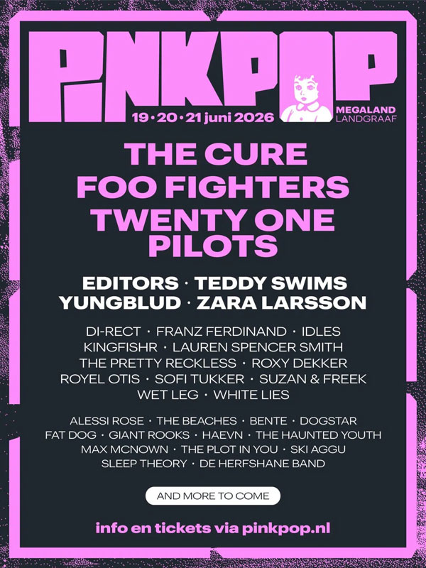 Concierto de Teddy Swims en Landgraaf, Países Bajos, Viernes, 19 de junio de 2026