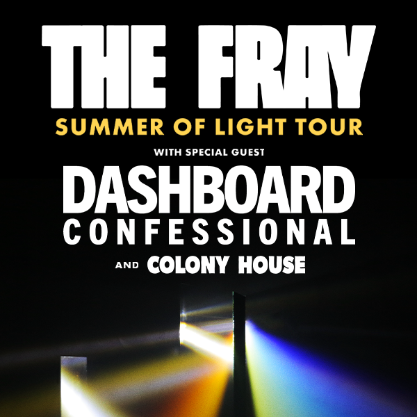 Concierto de The Fray, Summer of Light Tour, en Kansas City, Misuri, Estados Unidos, Martes, 14 de julio de 2026