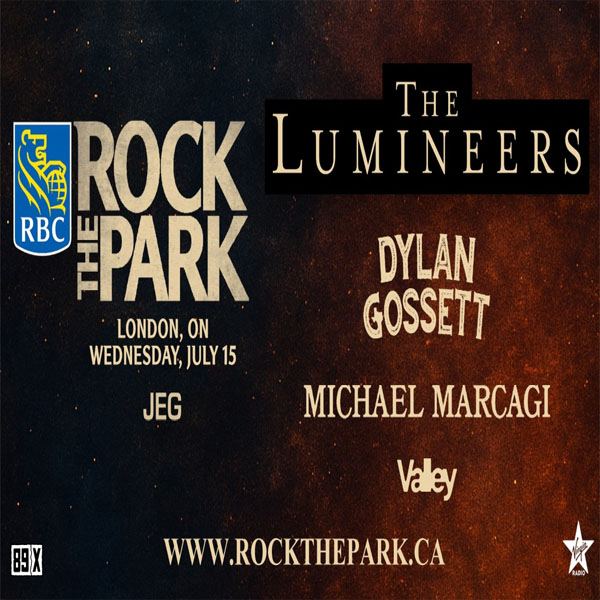 Concierto de The Lumineers en London, Canadá, Miércoles, 15 de julio de 2026