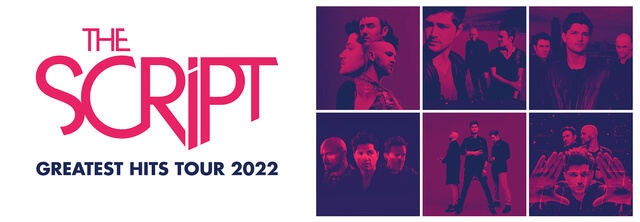 Concierto de The Script, Greatest Hits Tour, en Toronto, Canadá, Domingo, 10 de abril de 2022