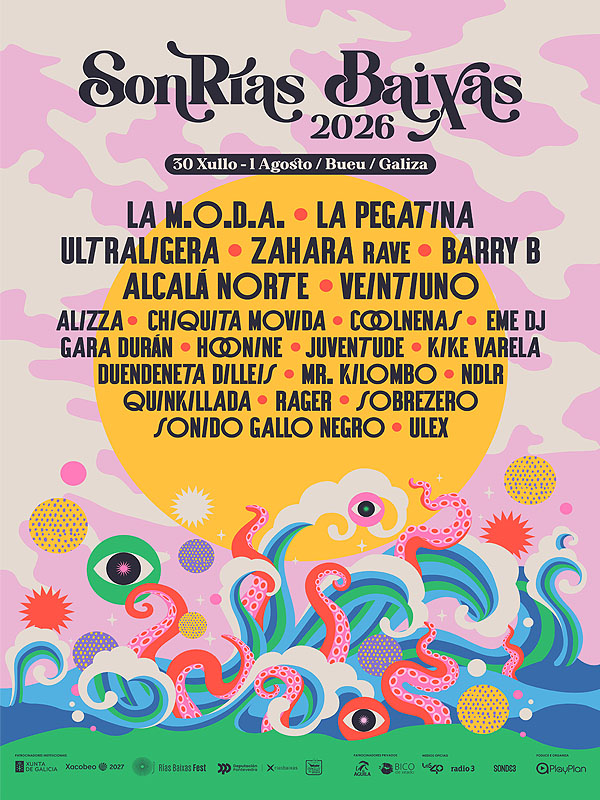 Concierto de Veintiuno en Bueu, España, Jueves, 30 de julio de 2026