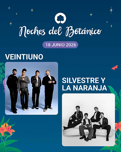 Concierto de Veintiuno en Madrid, España, Jueves, 18 de junio de 2026