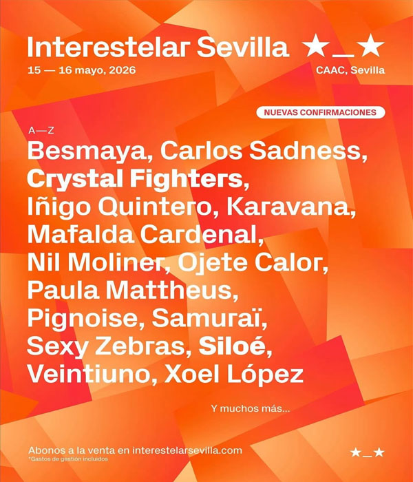 Concierto de Veintiuno en Sevilla, España, Viernes, 15 de mayo de 2026