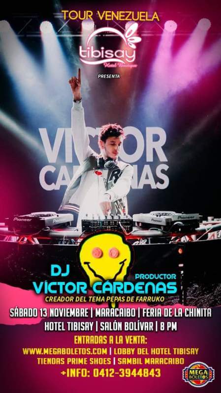 Concierto de Víctor Cárdenas en Maracaibo, Zulia, Venezuela, Sábado, 13 de noviembre de 2021