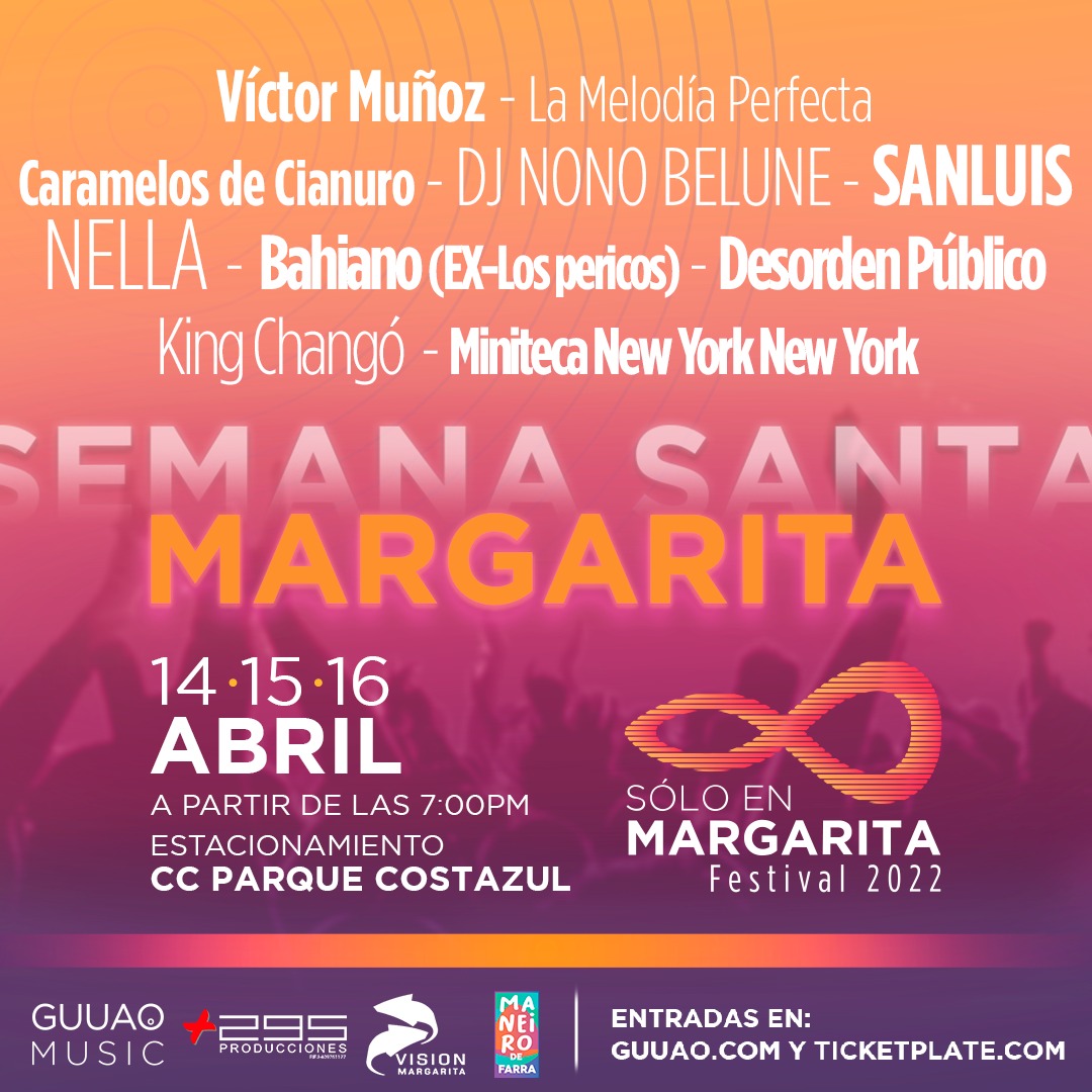 Concierto de La Melodía Perfecta en Pampatar, Nueva Esparta, Venezuela, Sábado, 16 de abril de 2022