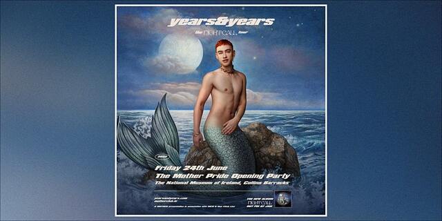 Concierto de Years & Years, The Night Call Tour, en Dublín, Irlanda, Viernes, 24 de junio de 2022