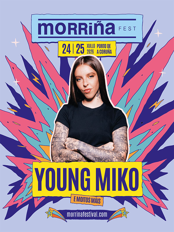 Concierto de Young Miko en La Coruña, España, Viernes, 24 de julio de 2026