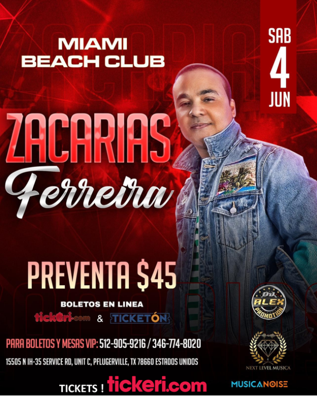 Concierto de Zacarias Ferreira en Pflugerville, Texas, Estados Unidos, Sábado, 04 de junio de 2022