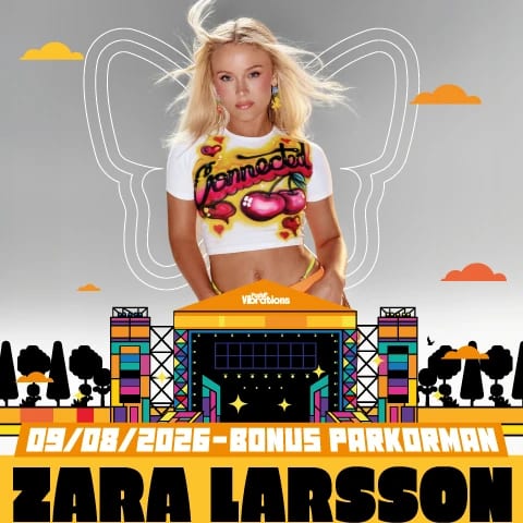 Concierto de Zara Larsson en Estambul, Turquía, Domingo, 09 de agosto de 2026