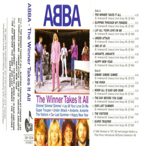 Álbum The Winner Takes It All de ABBA