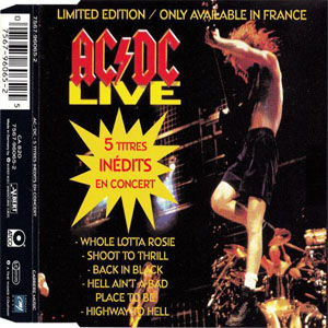 Álbum 5 Titres Inédits En Concert de AC/DC