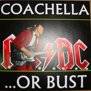 Álbum Coachela Or Bust de AC/DC