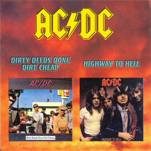 Álbum Dirty Deeds Done Dirt Cheap / Highway To Hell de AC/DC