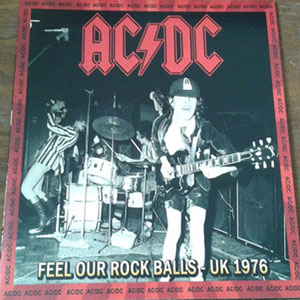 Álbum Feel Our Rocks Balls UK 1976 de AC/DC