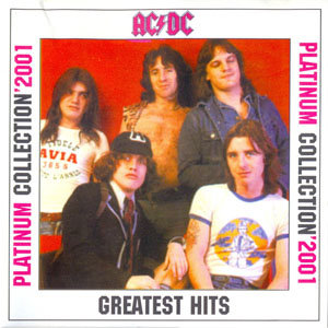 Álbum Greatest Hits '2001 (Platinum Collection '2001) de AC/DC