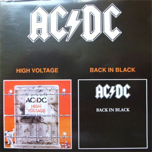 Álbum High Voltage / Back In Black de AC/DC