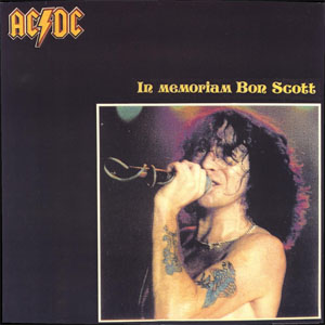 Álbum In Memoriam Bon Scott de AC/DC
