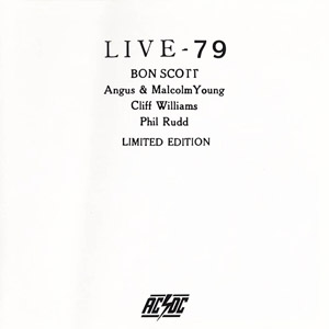Álbum Live 79 de AC/DC