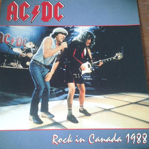 Álbum Rock In Canada 1988 de AC/DC
