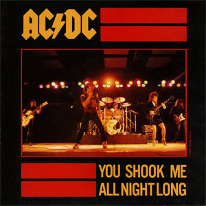 Álbum You Shook Me All Night Long de AC/DC