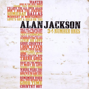 Álbum 34 Number Ones de Alan Jackson