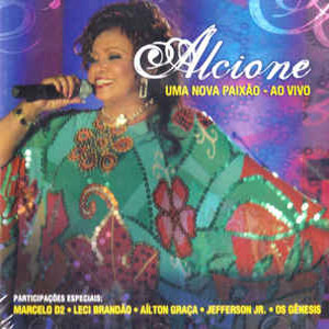 Álbum Uma Nova Paixao Ao Vivo de Alcione