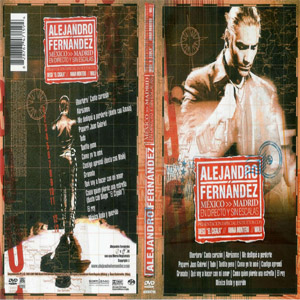 Álbum México>> Madrid, En Directo Y Sin Escalas (Dvd) de Alejandro Fernández