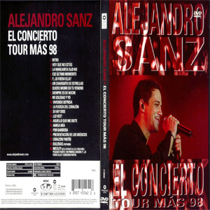 Álbum El Concierto Tour Más 98 (Dvd) de Alejandro Sanz