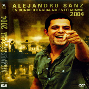 Álbum En Concierto - Gira No Es Lo Mismo 2004 (Dvd) de Alejandro Sanz