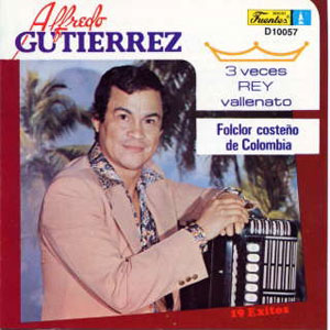 Álbum Tres Veces Rey Vallenato de Alfredo Gutiérrez
