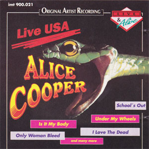 Álbum Live USA de Alice Cooper