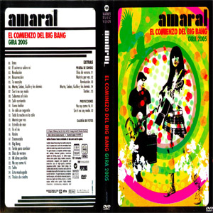 Álbum El Comienzo Del Big Bang: Gira 2005 (Dvd) de Amaral