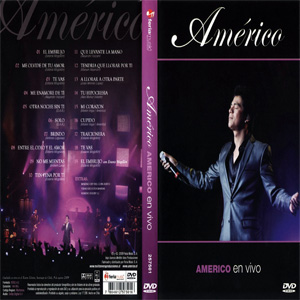 Álbum Américo En Vivo (Dvd) de Américo