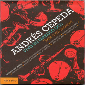 Álbum Vivo En Directo Dos: Jazz A Mi Manera (Dvd) de Andrés Cepeda